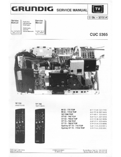 GRUNDIG  service manual